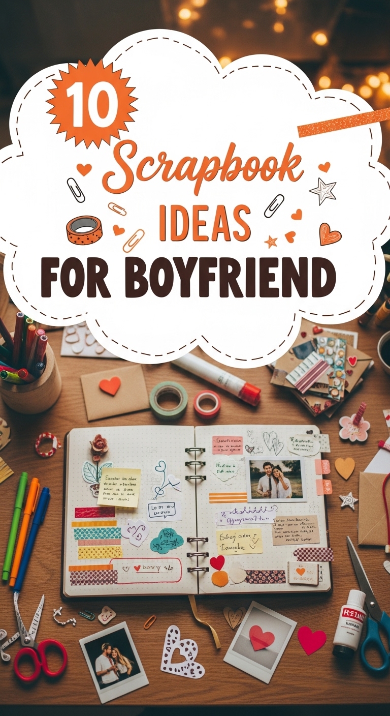 10 Scrapbook Ideas For Boyfriend